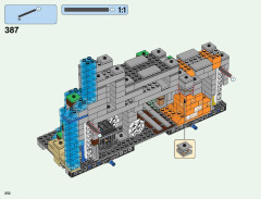 LEGO 21137 instructions page 252 – build guide