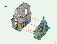 LEGO 21137 instructions page 253 – build guide