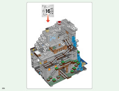LEGO 21137 instructions page 254 – build guide