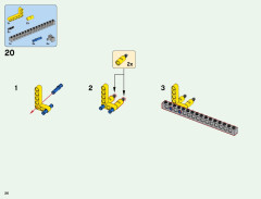 LEGO 21137 instructions page 26 – build guide