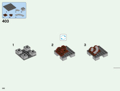 LEGO 21137 instructions page 262 – build guide