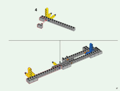 LEGO 21137 instructions page 27 – build guide