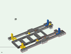 LEGO 21137 instructions page 28 – build guide