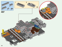 LEGO 21137 instructions page 306 – build guide