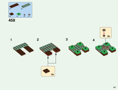 LEGO 21137 instructions page 307 – build guide