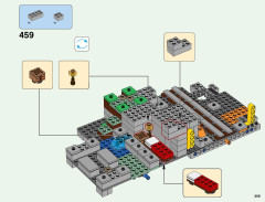 LEGO 21137 instructions page 309 – build guide