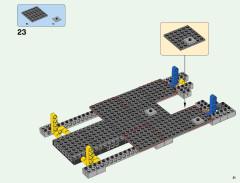 LEGO 21137 instructions page 31 – build guide