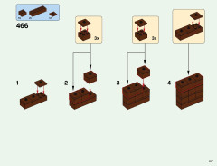 LEGO 21137 instructions page 317 – build guide