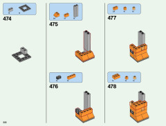 LEGO 21137 instructions page 322 – build guide