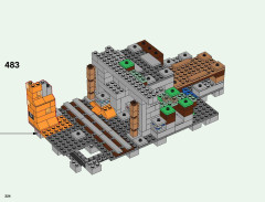 LEGO 21137 instructions page 324 – build guide