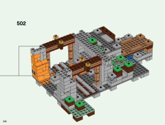 LEGO 21137 instructions page 334 – build guide