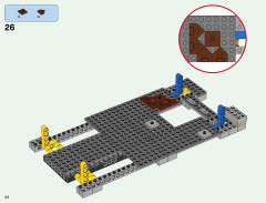 LEGO 21137 instructions page 34 – build guide