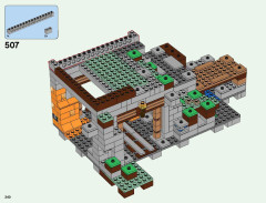 LEGO 21137 instructions page 340 – build guide