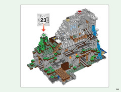 LEGO 21137 instructions page 349 – build guide