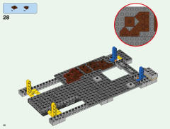 LEGO 21137 instructions page 36 – build guide