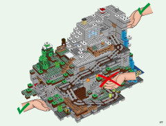 LEGO 21137 instructions page 377 – build guide