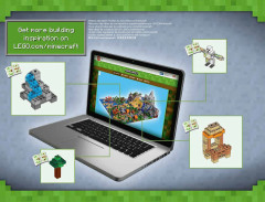 LEGO 21137 instructions page 398 – build guide