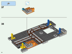 LEGO 21137 instructions page 42 – build guide