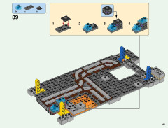 LEGO 21137 instructions page 43 – build guide
