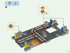 LEGO 21137 instructions page 45 – build guide