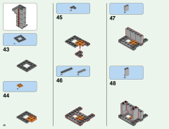 LEGO 21137 instructions page 48 – build guide