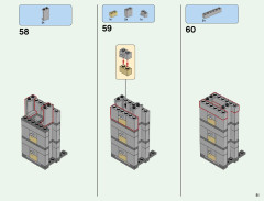 LEGO 21137 instructions page 51 – build guide