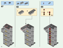 LEGO 21137 instructions page 54 – build guide