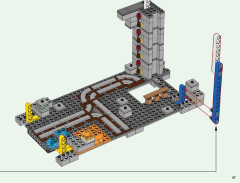 LEGO 21137 instructions page 57 – build guide