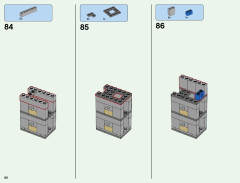 LEGO 21137 instructions page 60 – build guide