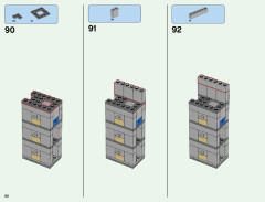 LEGO 21137 instructions page 62 – build guide