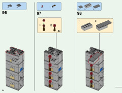 LEGO 21137 instructions page 64 – build guide