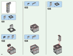 LEGO 21137 instructions page 68 – build guide