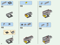 LEGO 21137 instructions page 70 – build guide