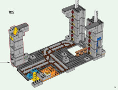 LEGO 21137 instructions page 73 – build guide