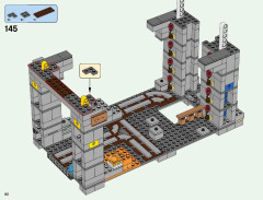 LEGO 21137 instructions page 82 – build guide