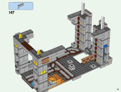 LEGO 21137 instructions page 85 – build guide