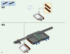 LEGO 21137 instructions page 92 – build guide