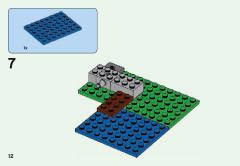 LEGO 21138 instructions page 12 – build guide