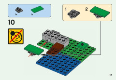 LEGO 21138 instructions page 15 – build guide