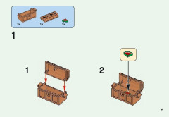 LEGO 21138 instructions page 5 – build guide