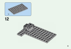LEGO 21139 instructions page 11 – build guide