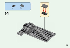 LEGO 21139 instructions page 13 – build guide