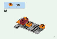LEGO 21139 instructions page 17 – build guide