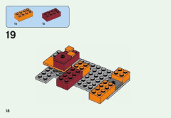 LEGO 21139 instructions page 18 – build guide