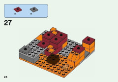 LEGO 21139 instructions page 26 – build guide