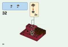 LEGO 21139 instructions page 30 – build guide