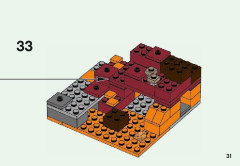 LEGO 21139 instructions page 31 – build guide