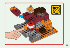 LEGO 21139 instructions page 33 – build guide