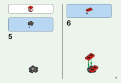 LEGO 21139 instructions page 7 – build guide