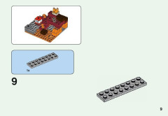 LEGO 21139 instructions page 9 – build guide